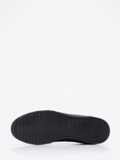 Boss – Low-Top-Sneaker aus Textil und Synthetik schwarz
