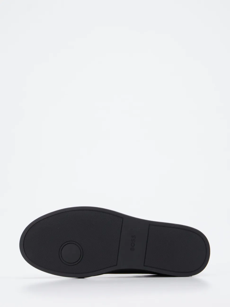 Boss – Sneaker aus Kalbleder in Schwarz