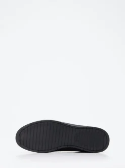 Boss – Sneaker aus Kalbleder in Schwarz