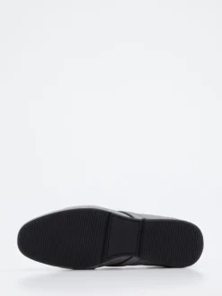 Boss – Sneaker aus Kalbleder und Veloursleder grau