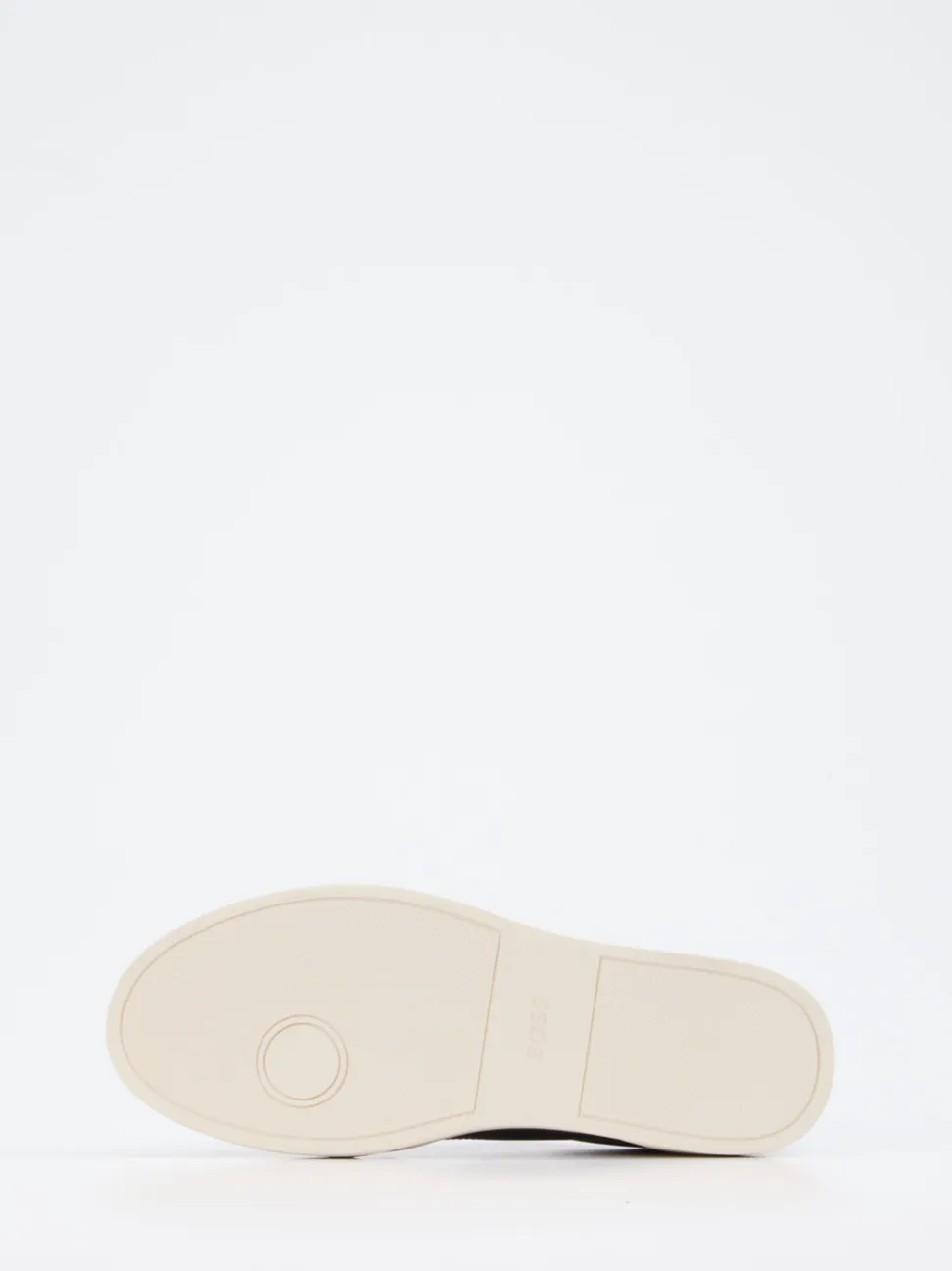Boss – Sneaker aus Kalbleder Dunkelblau