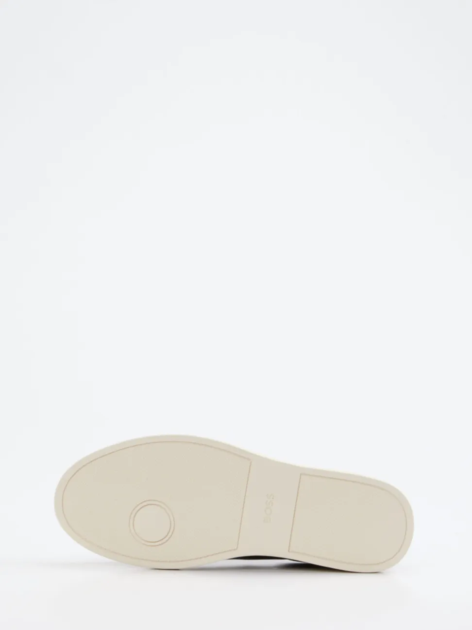 Boss – Sneaker aus Leder in Dunkelbraun