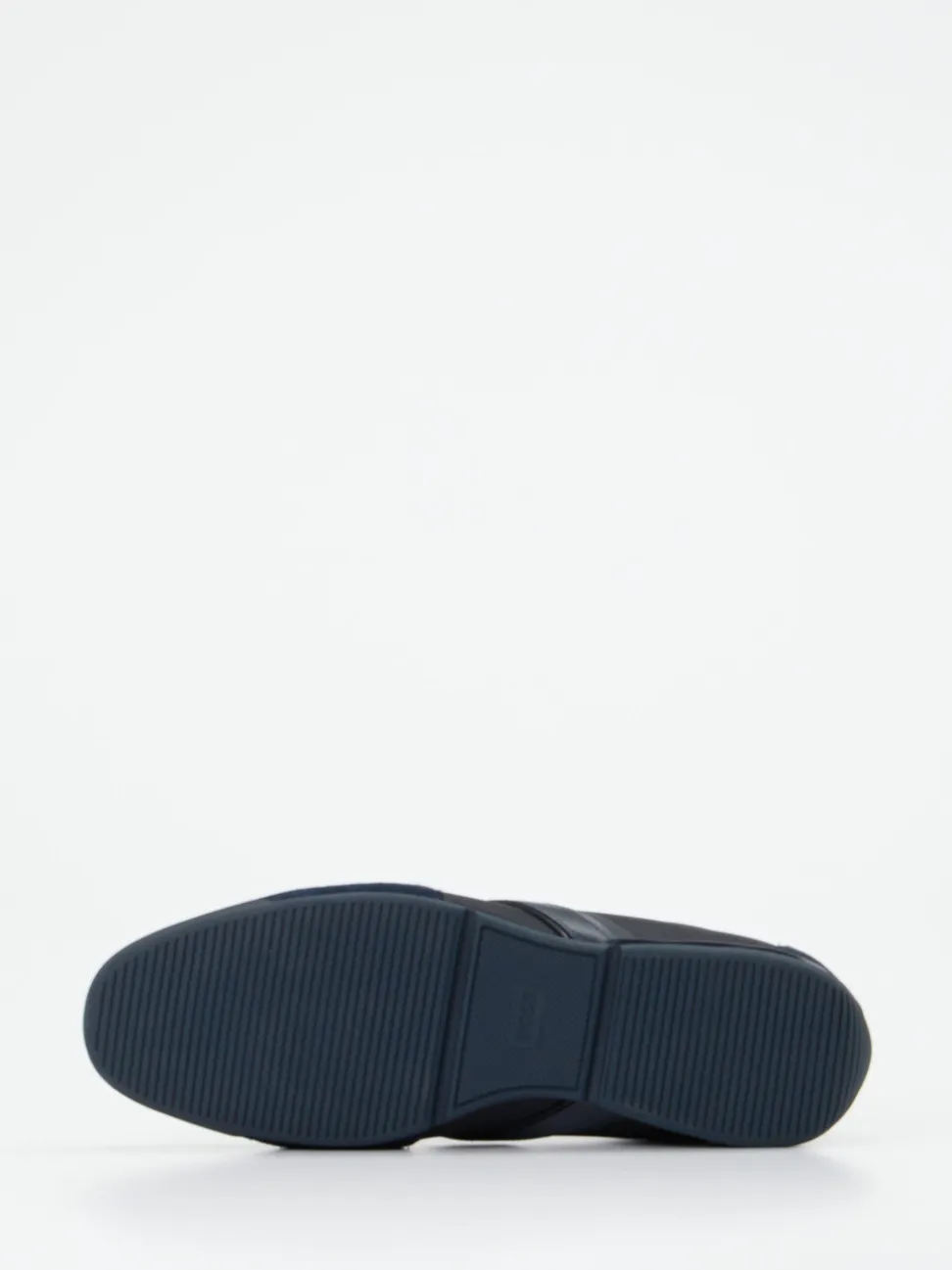 Boss – Sneaker aus Synthetik und Veloursleder Dunkelblau