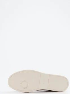 Boss – Sneaker aus Veloursleder taupefarben