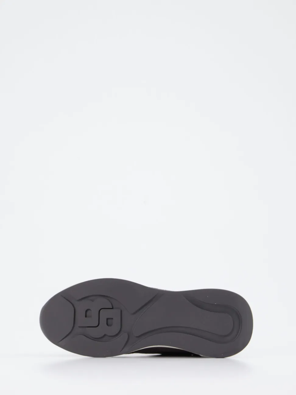 Boss – Sneaker aus Velour/Textil Anthrazitgrau