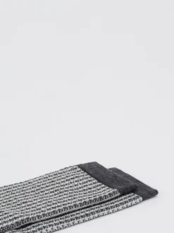 Burlington – Crew-Socken aus Wolle mit Pepita-Muster
