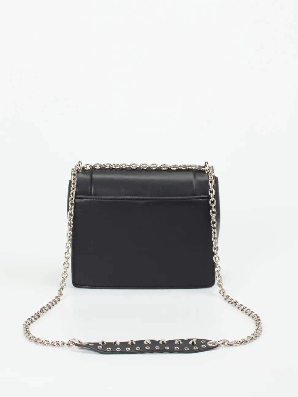 CAFèNOIR – Crossbody Bag aus Synthetikleder Schwarz