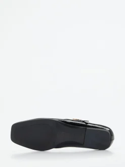 CAFèNOIR – Mary Jane Ballerinas aus Lackleder schwarz