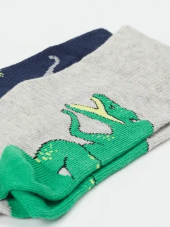 Camano – Kinder-Socken aus Textil mit Dino-Motiven