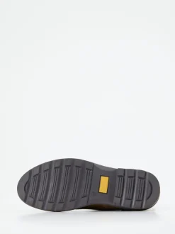 Camel Active – Chelsea Boots aus Nubukleder olivbraun