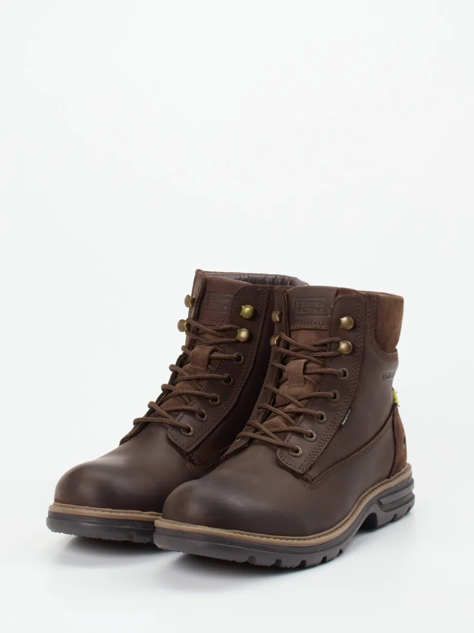 Camel Active – Outdoor-Boots aus Fettleder braun