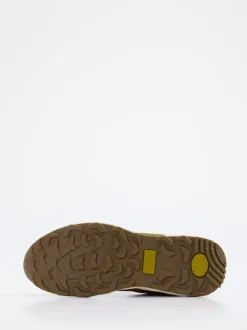 Camel Active – Outdoor-Sneaker aus Nubukleder olivgrün