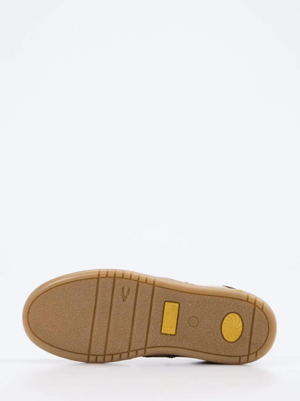 Camel Active – Retro-Sneaker aus Leder in Beige