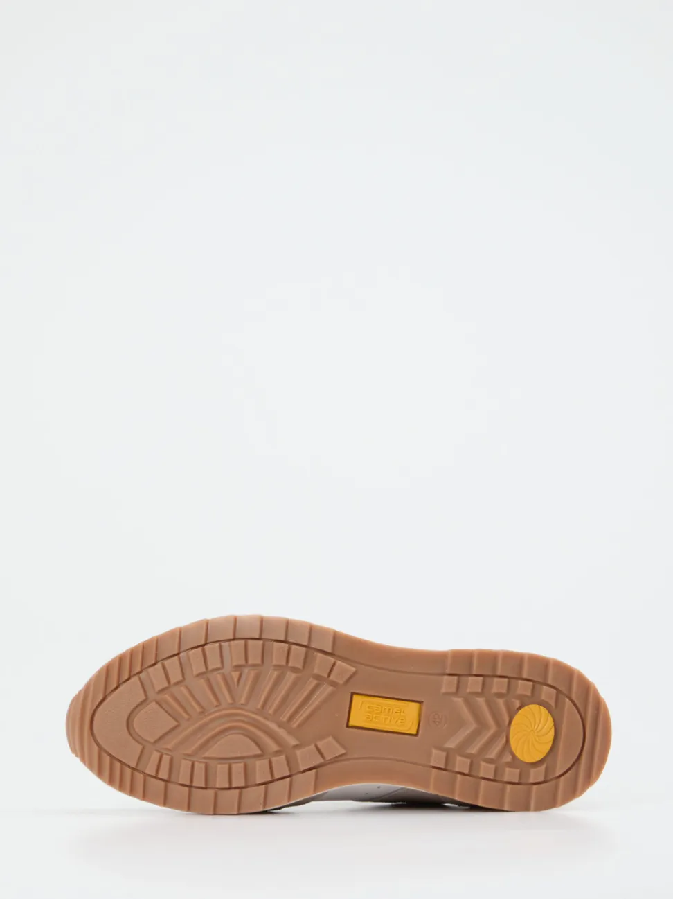 Camel Active – Retro-Sneaker aus Kalbleder Off-White