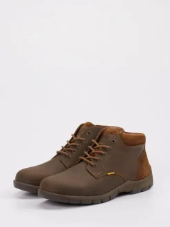 Camel Active – Schnürboots aus Fettleder Braun