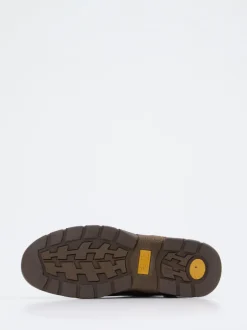 Camel Active – Schnürboots aus Fettleder Braun