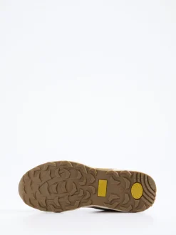 Camel Active – Sneaker aus Nubukleder und Mesh taupe