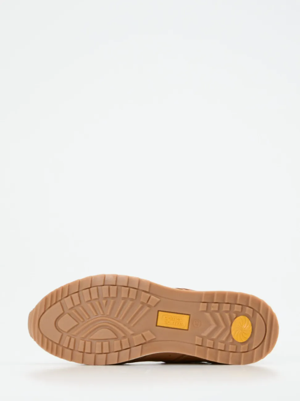 Camel Active – Sneaker aus Kalbleder cognacbraun