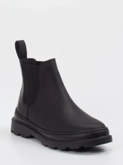 Camper – Chelsea Boots aus Nubukleder schwarz