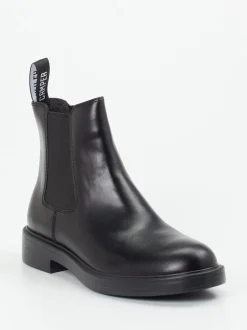 Camper – Chelsea Boots aus Glattleder schwarz