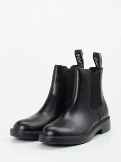 Camper – Chelsea Boots aus Glattleder schwarz
