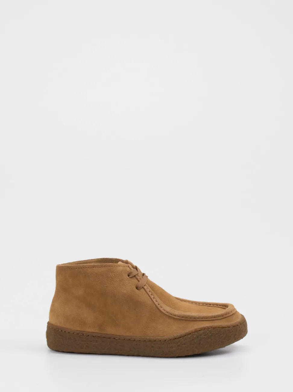 Camper – Desert Boots aus Veloursleder cognacbraun
