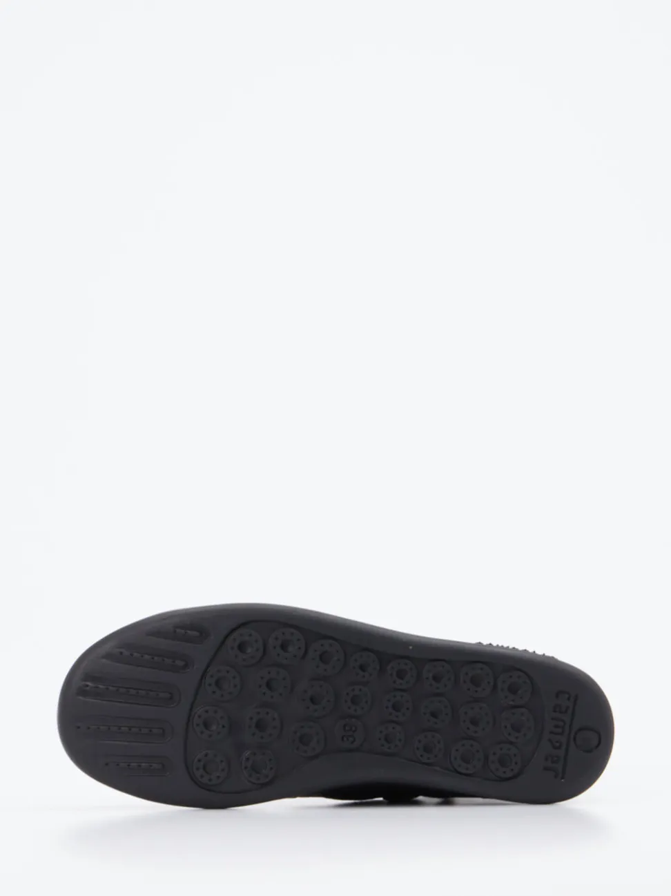 Camper – High-Top Sneaker aus Leder schwarz