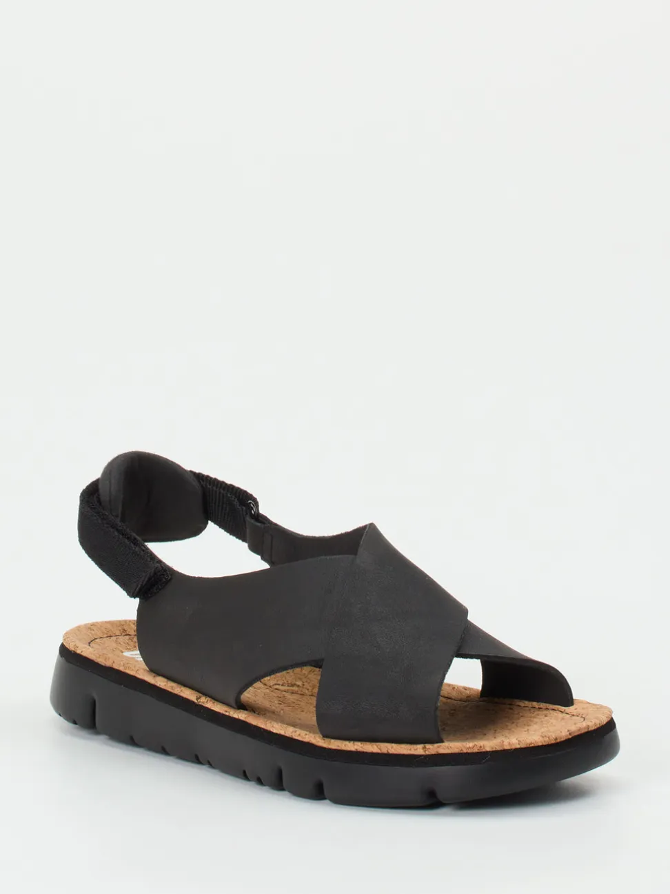 Camper – Komfortsandalen aus Kalbleder Schwarz
