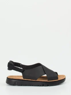 Camper – Komfortsandalen aus Kalbleder Schwarz