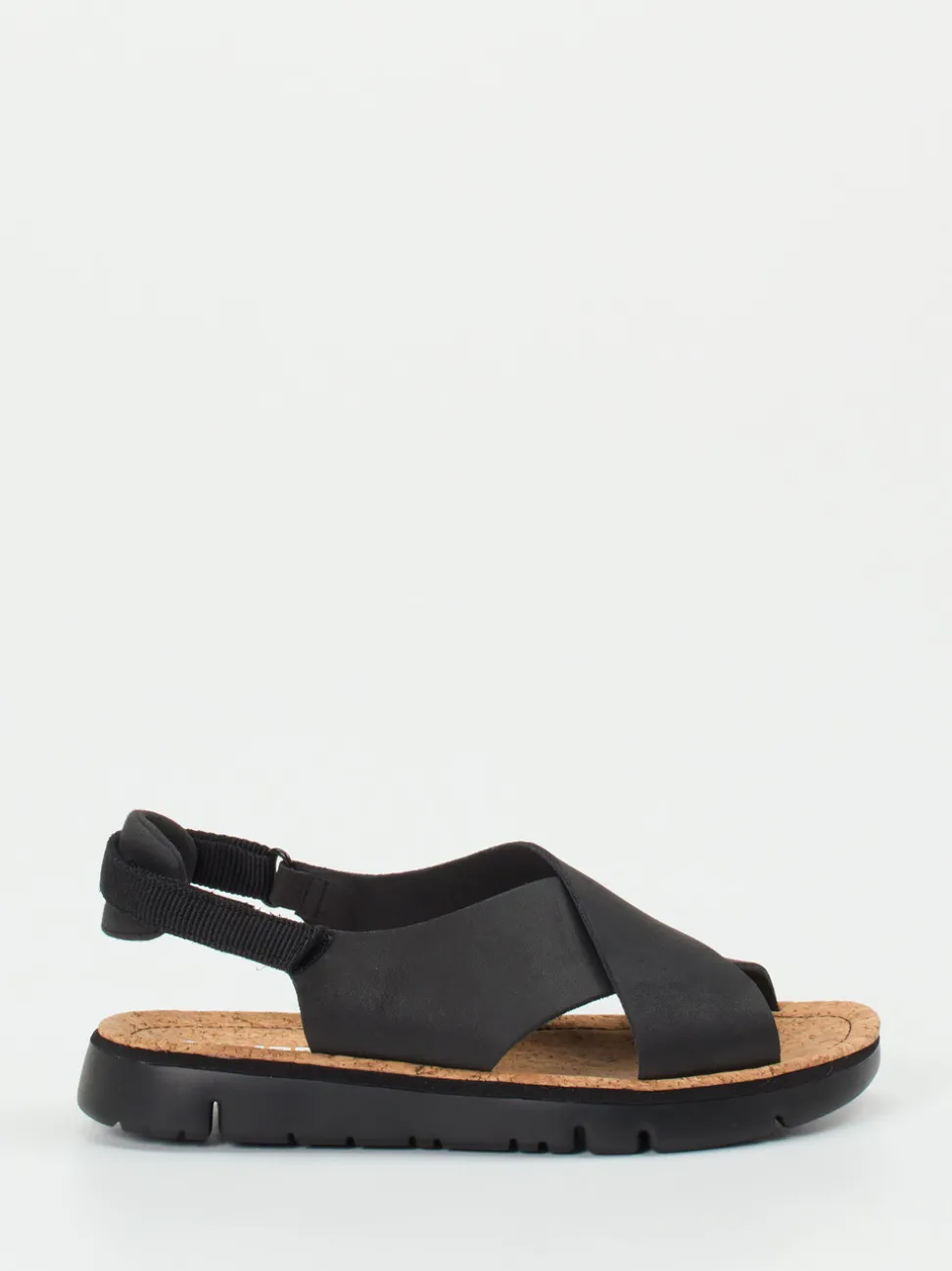 Camper – Komfortsandalen aus Kalbleder Schwarz