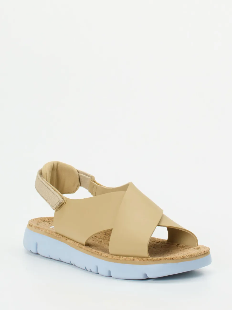 Camper – Komfortsandalen aus Kalbleder beige