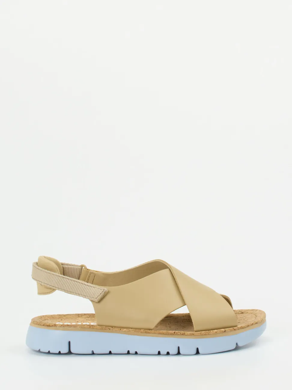 Camper – Komfortsandalen aus Kalbleder beige
