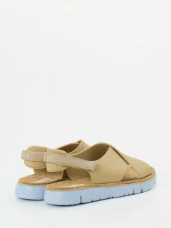 Camper – Komfortsandalen aus Kalbleder beige