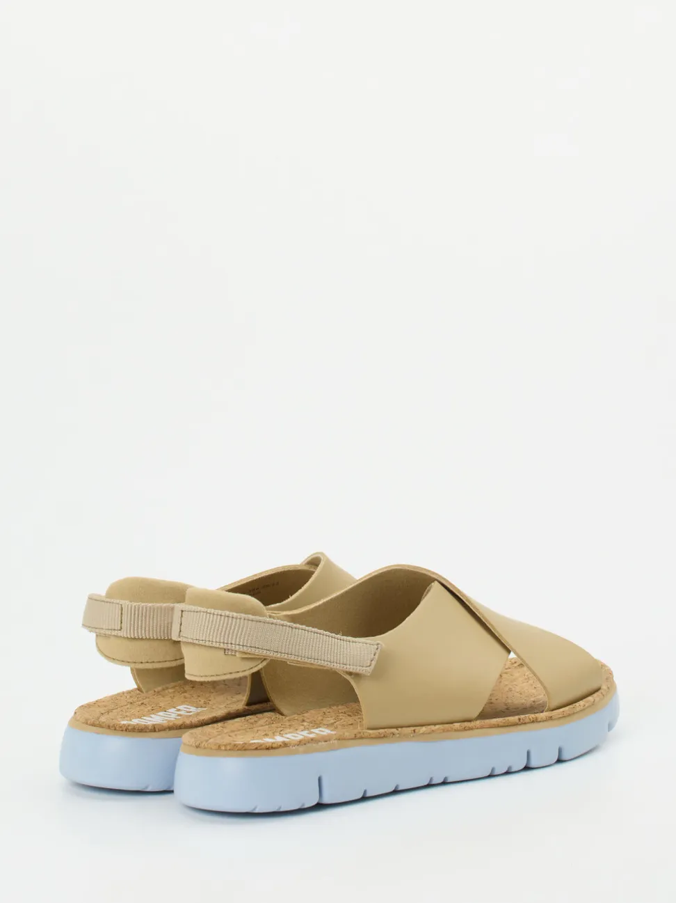 Camper – Komfortsandalen aus Kalbleder beige