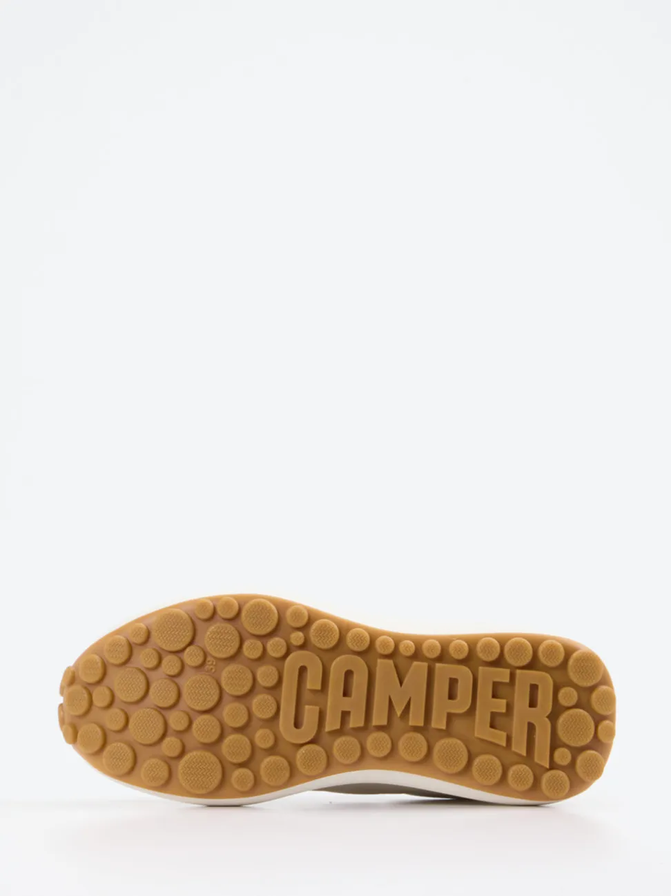 Camper – Retro-Sneaker aus Velours- und Glattleder Offwhite