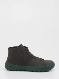 Camper – Schnürboots aus Nubukleder dunkelbraun
