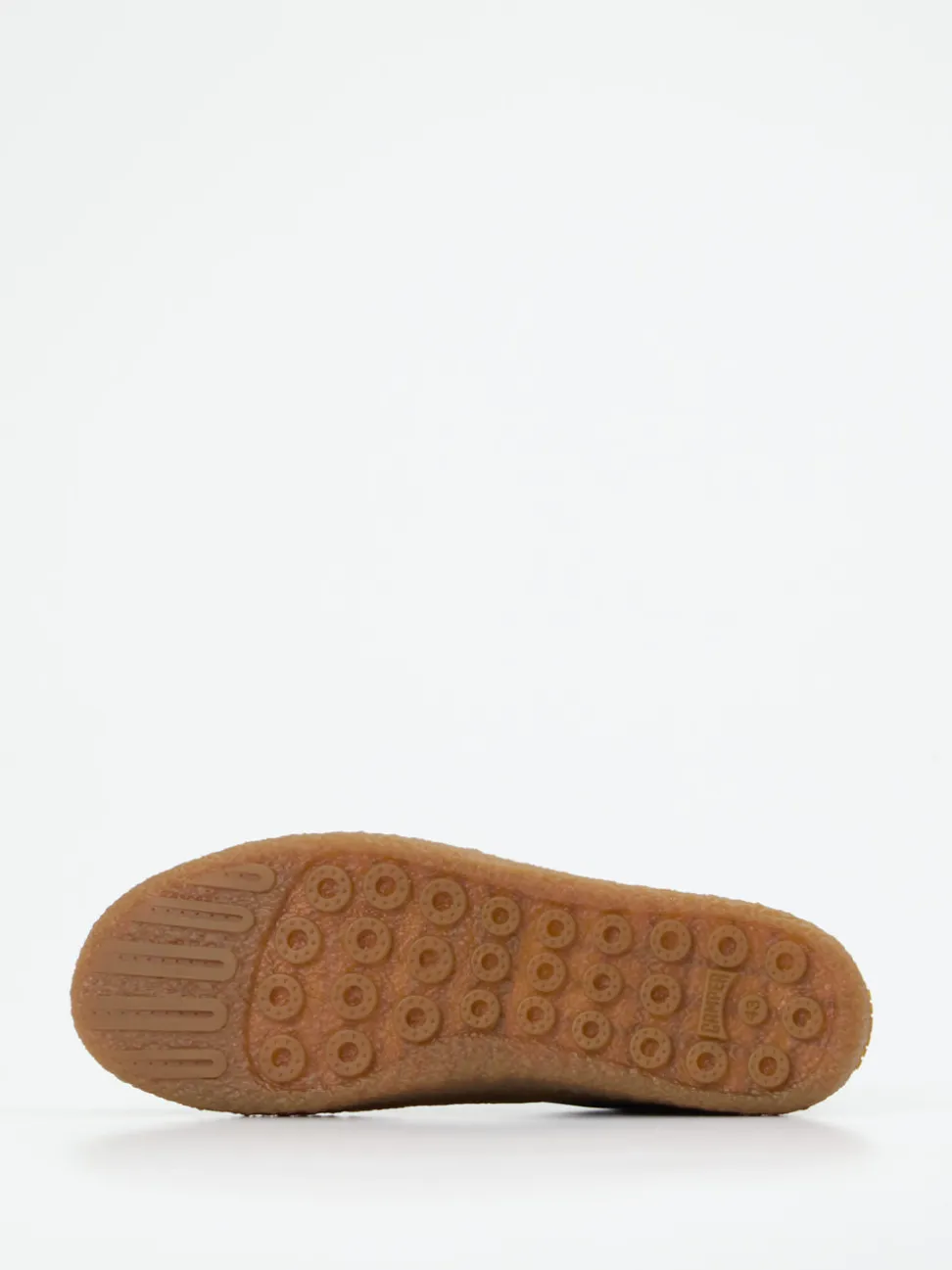 Camper – Schnürschuh aus Nubukleder olivgrün