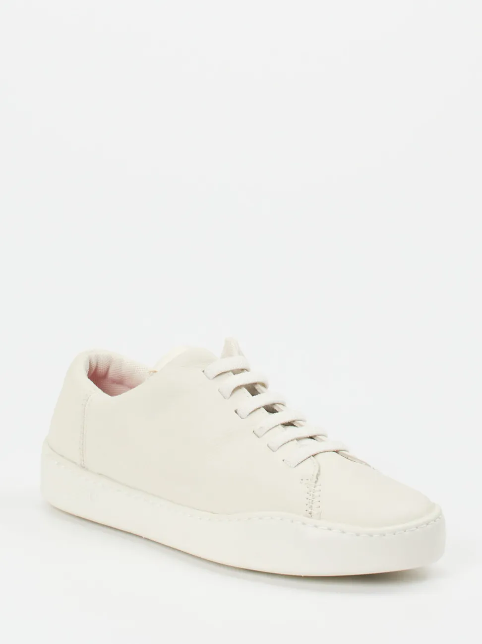 Camper – Sneaker aus Kalbleder in Cremeweiß