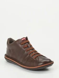 Camper – Sneaker aus Kalbleder in Dunkelbraun