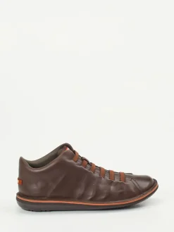 Camper – Sneaker aus Kalbleder in Dunkelbraun