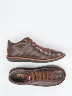 Camper – Sneaker aus Kalbleder in Dunkelbraun