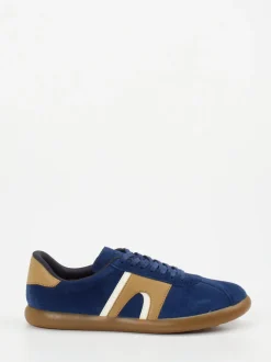 Camper – Sneaker aus Nubukleder in Marineblau