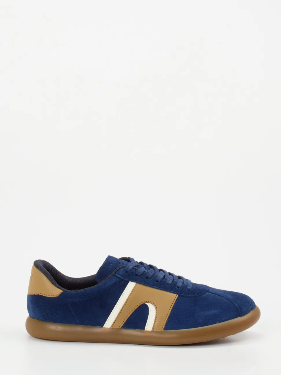 Camper – Sneaker aus Nubukleder in Marineblau