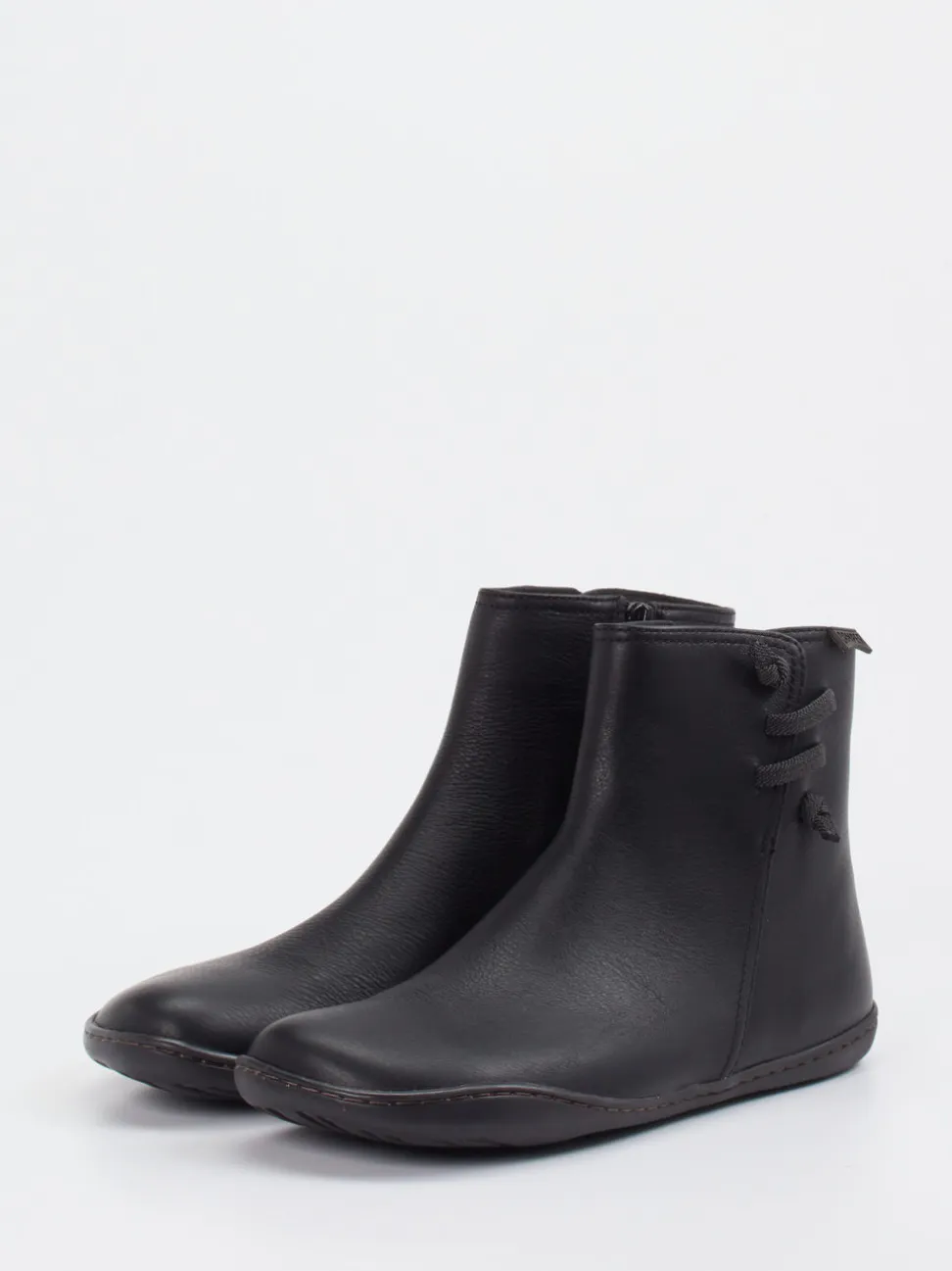 Camper – Stiefelette aus Nubukleder schwarz