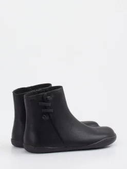Camper – Stiefelette aus Nubukleder schwarz