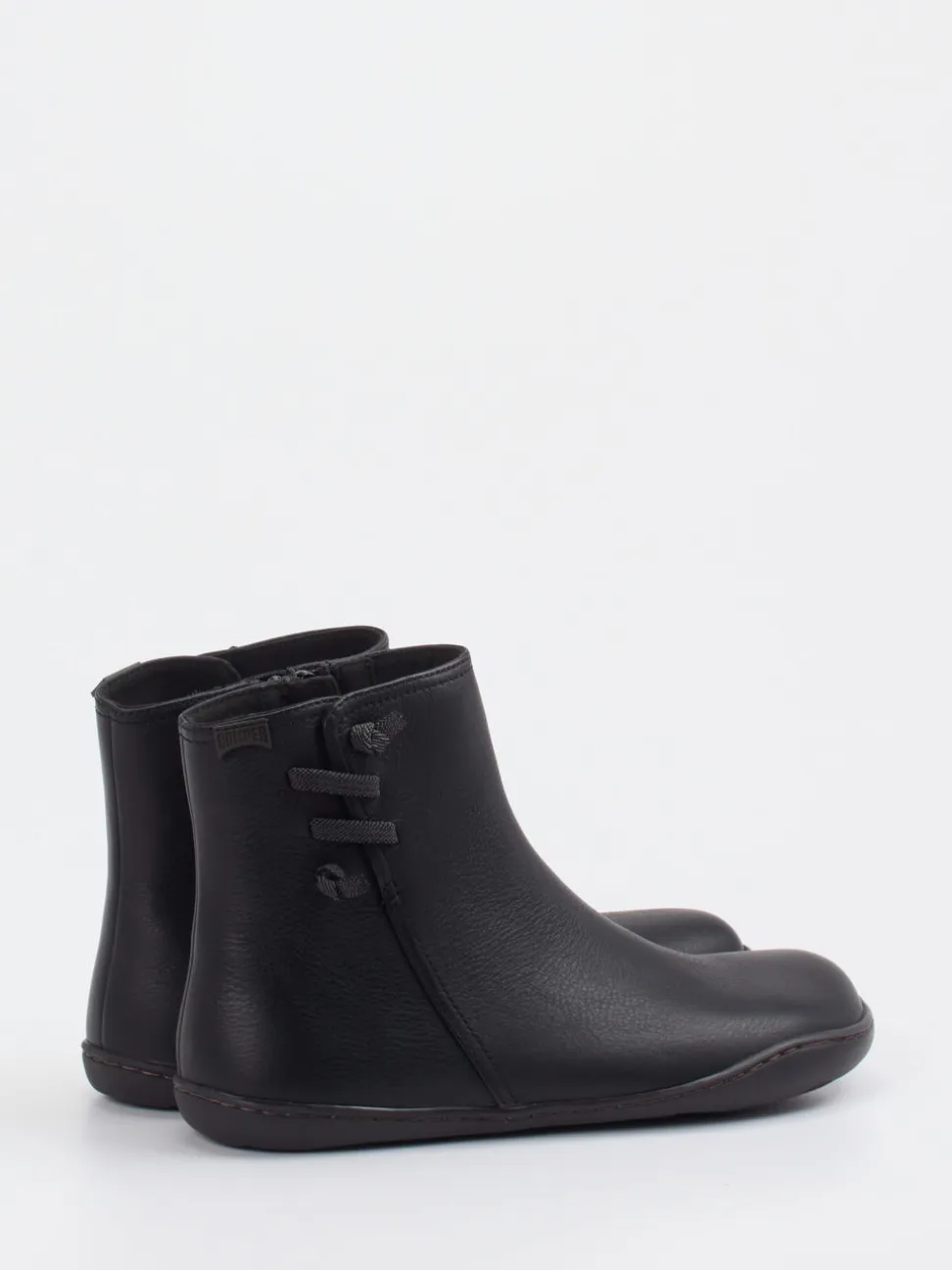Camper – Stiefelette aus Nubukleder schwarz