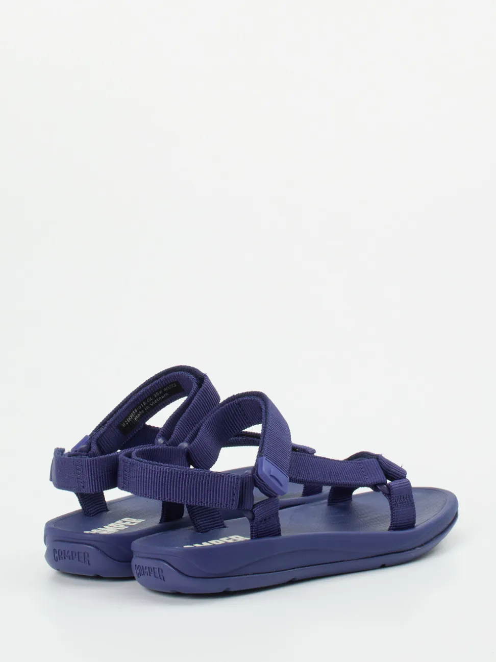 Camper – Trekking-Sandale aus Textil in Blau