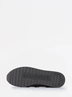 Candice Cooper – High-Top Sneaker aus Nubukleder grau