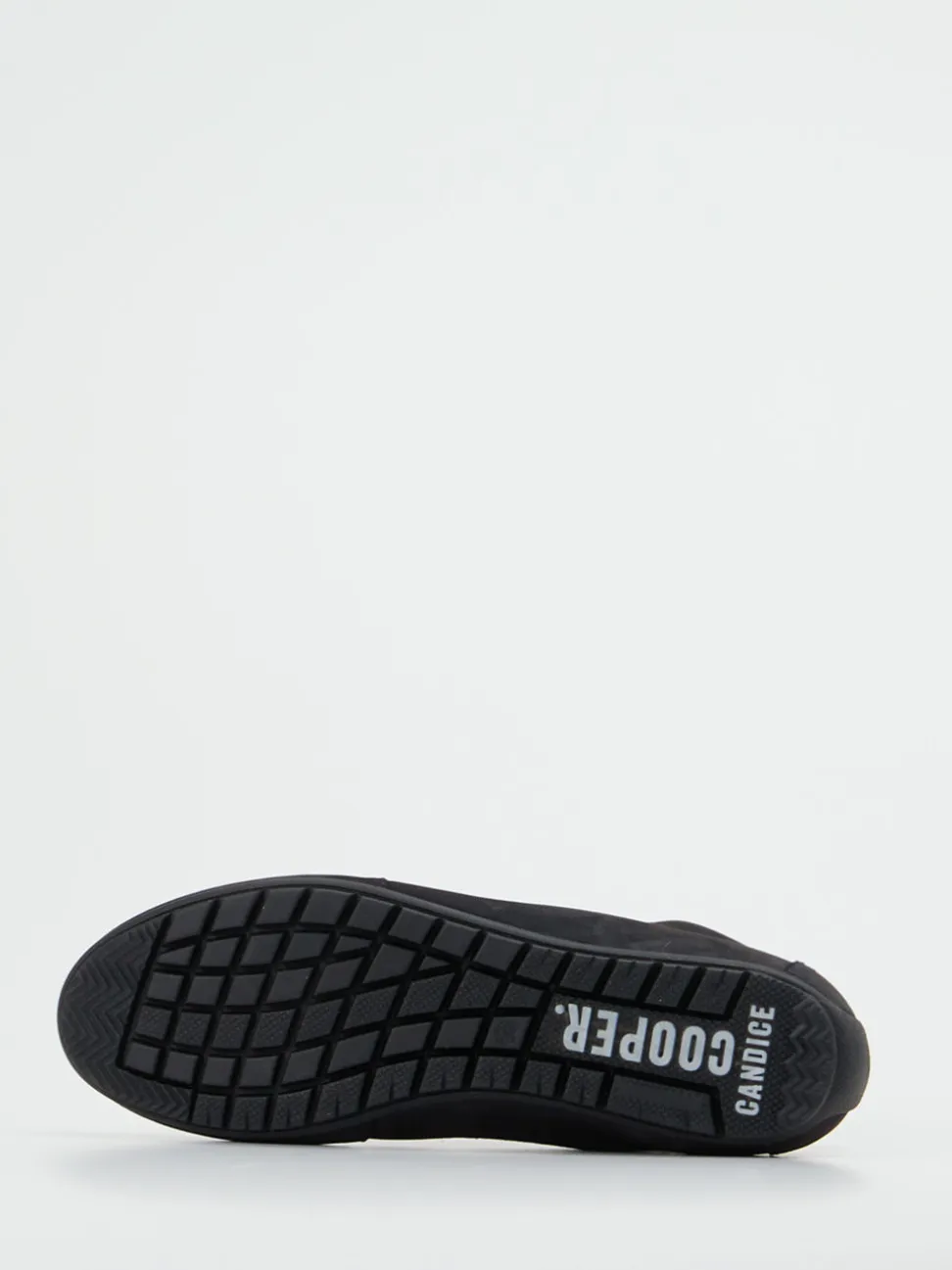 Candice Cooper – High-Top Sneaker aus Nubukleder blau