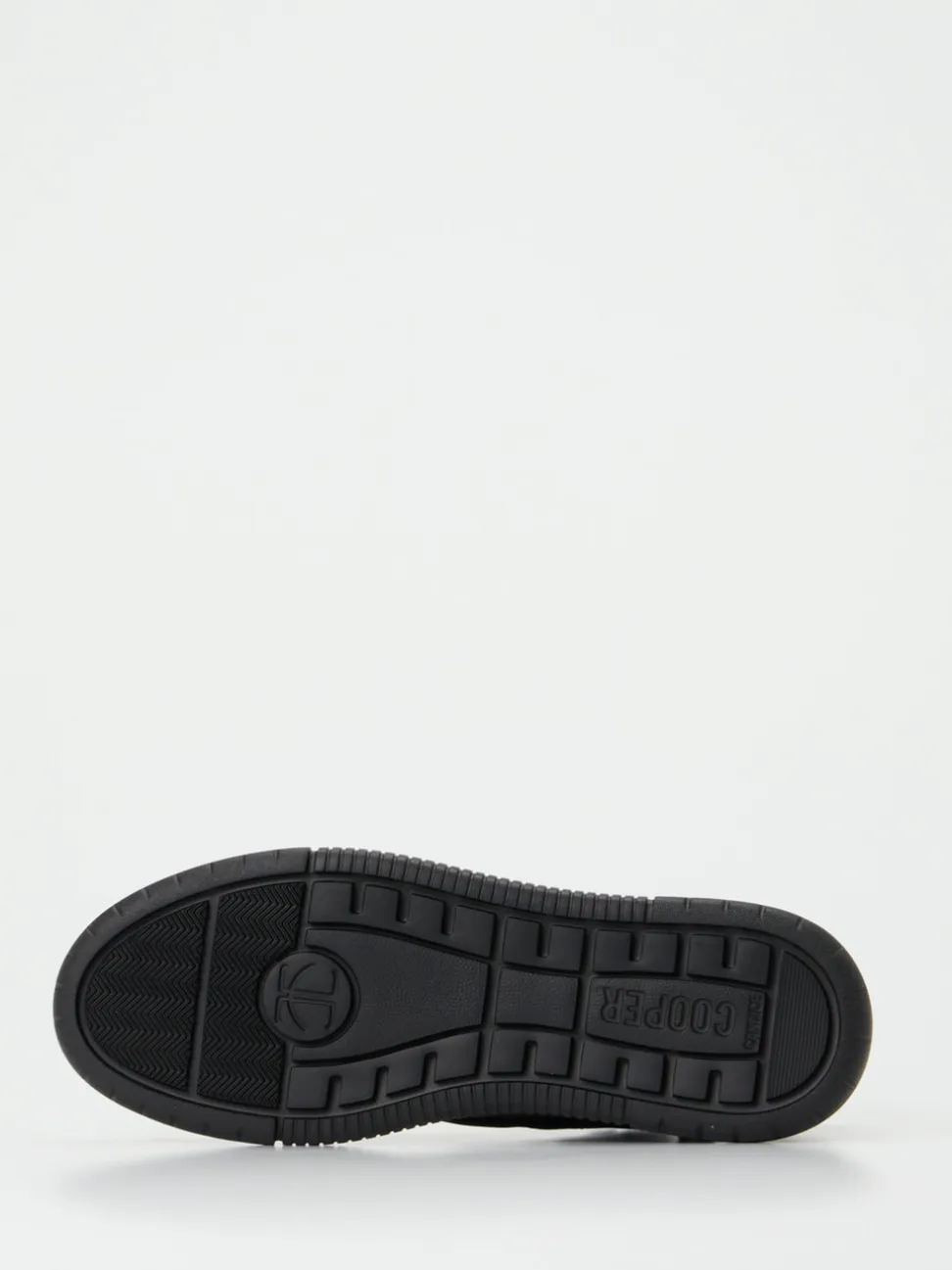 Candice Cooper – High-Top Sneaker aus Nubukleder schwarz